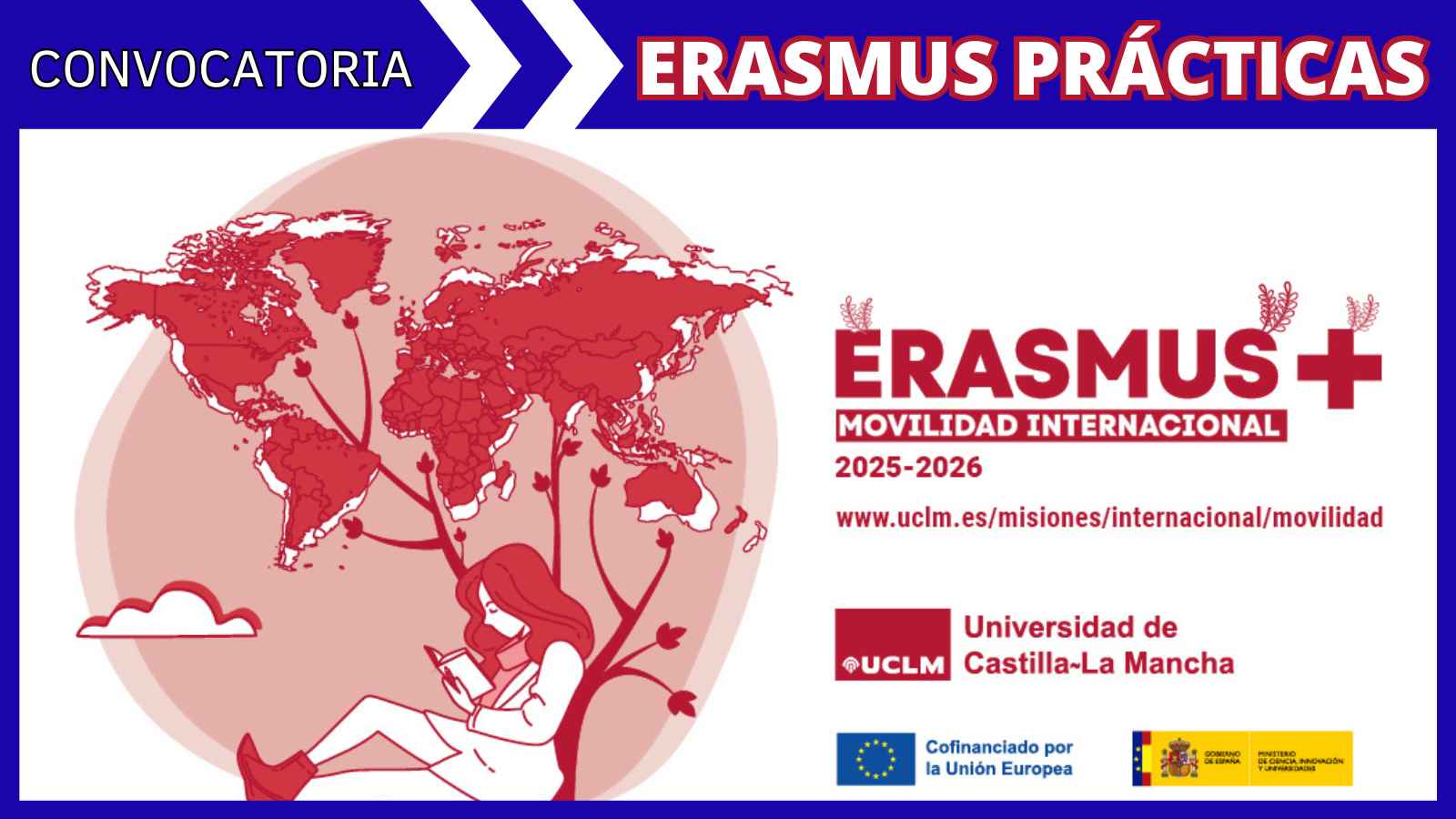 Imagen Convocatoria Erasmus+ Prácticas 2025-26