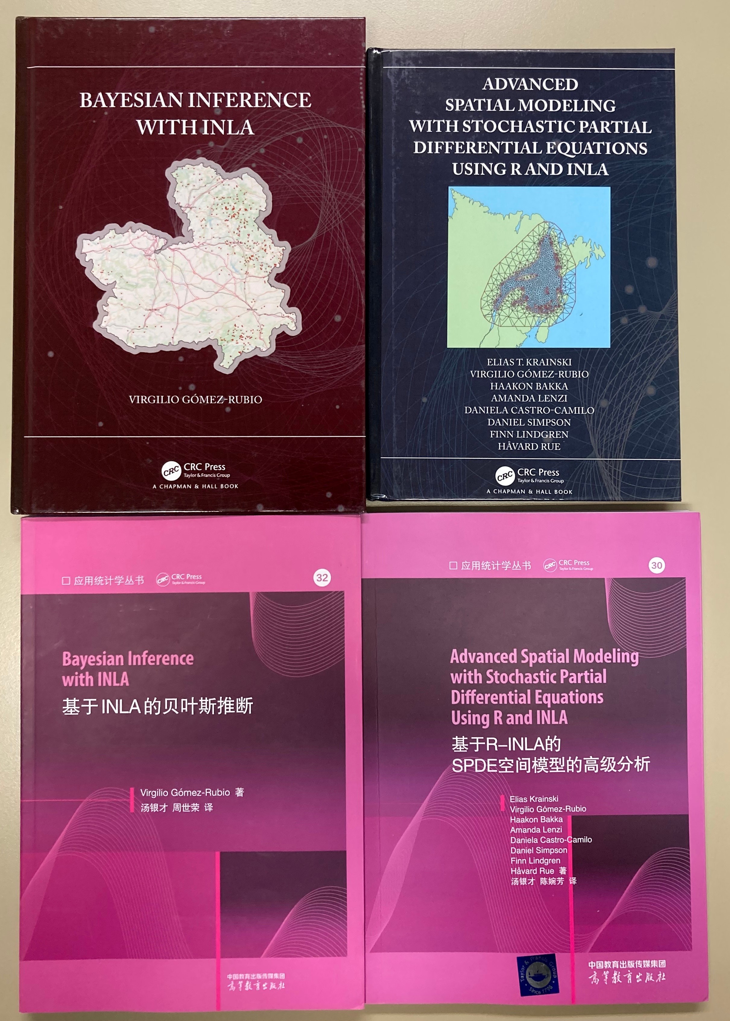 Traducción libros al chino del Profesor Virgilio Gómez Rubio