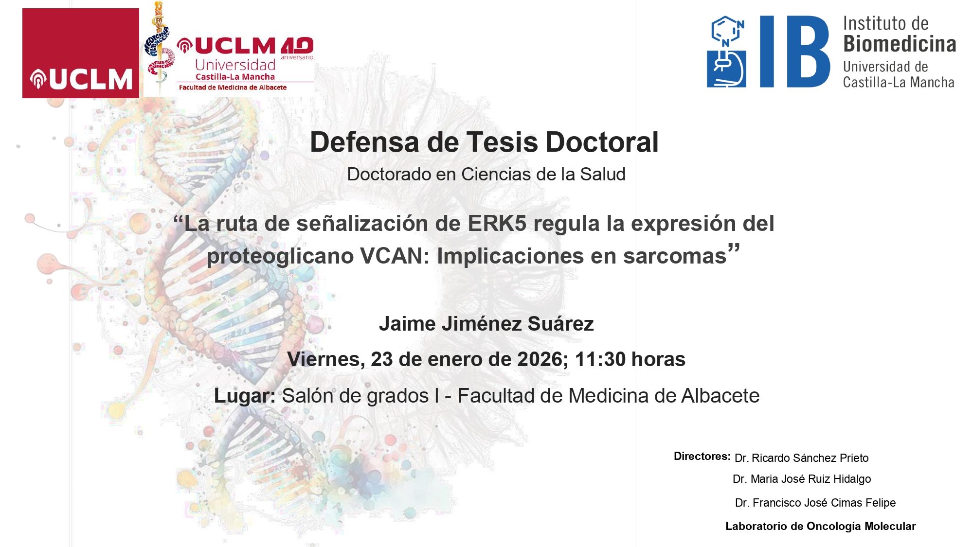 DEFENSA TESIS DOCTORAL JAIME JIMENEZ