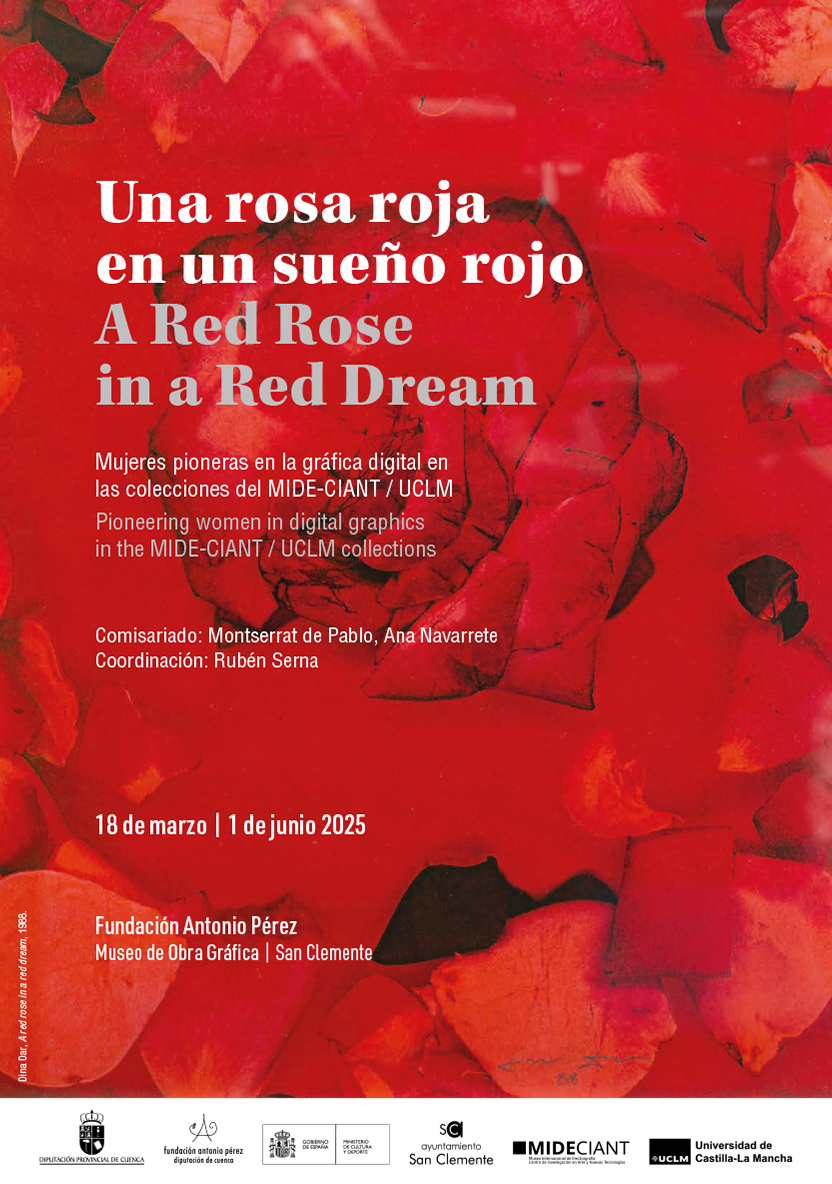 CARTEL UNA ROSA ROJA