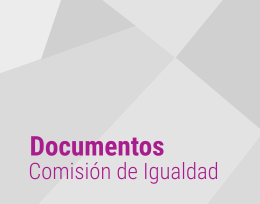 Documentos Comisión de Igualdad