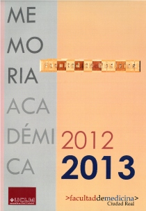 Portada de Memoria académica 2012-13