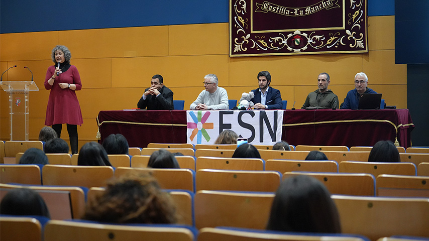 Bienvenida a estudiantes internacionales para el segundo semestre del curso 2024/25 en el campus de Cuenca.