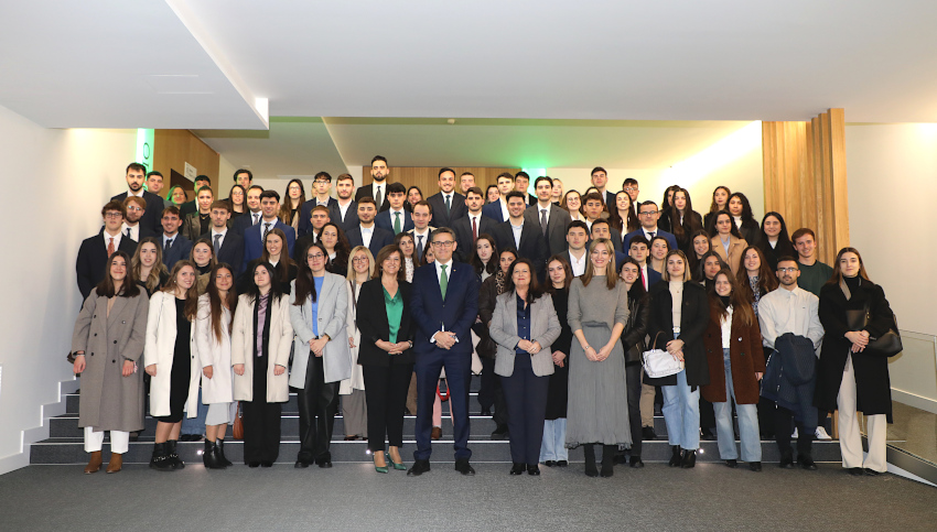 Bienvenida al estudiantado en prácticas en Eurocaja Rural.