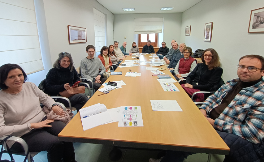 Reunión de lanzamiento del proyecto SAF Eagle, en Toledo.