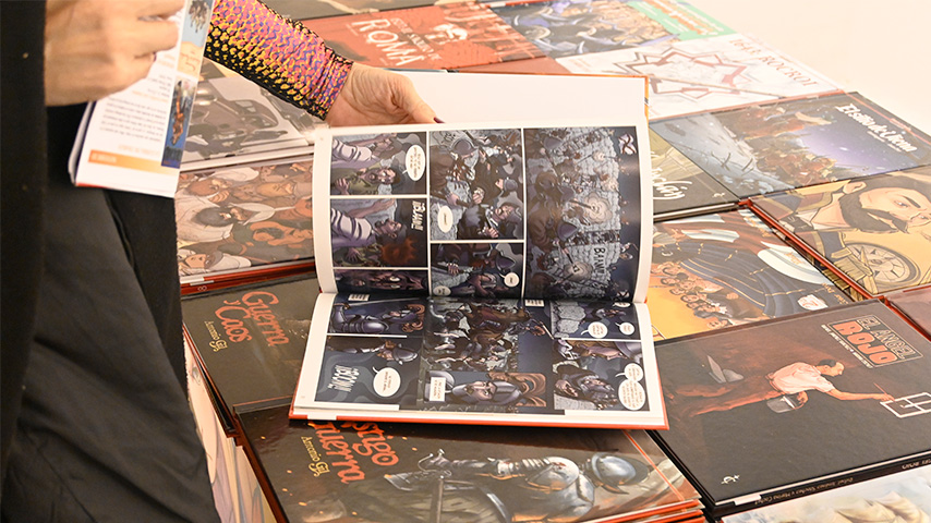  Un estudio de la UCLM muestra las bondades del cómic como herramienta de intervención socioeducativa.