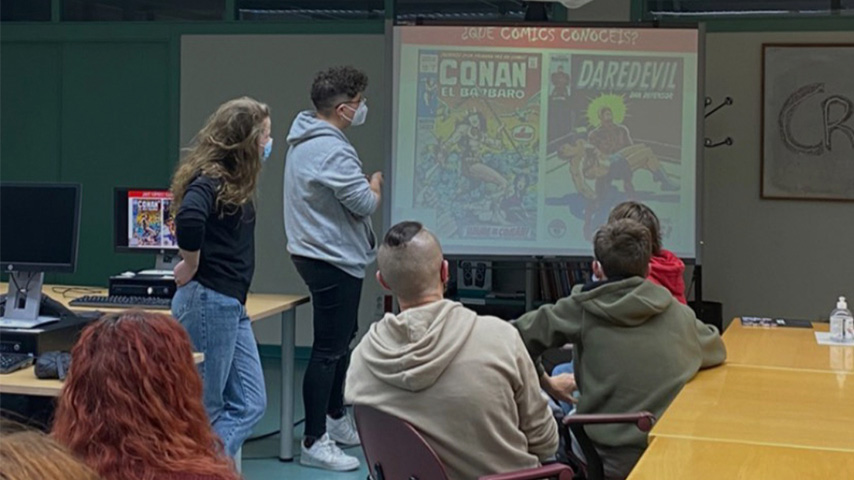  Un estudio de la UCLM muestra las bondades del cómic como herramienta de intervención socioeducativa.