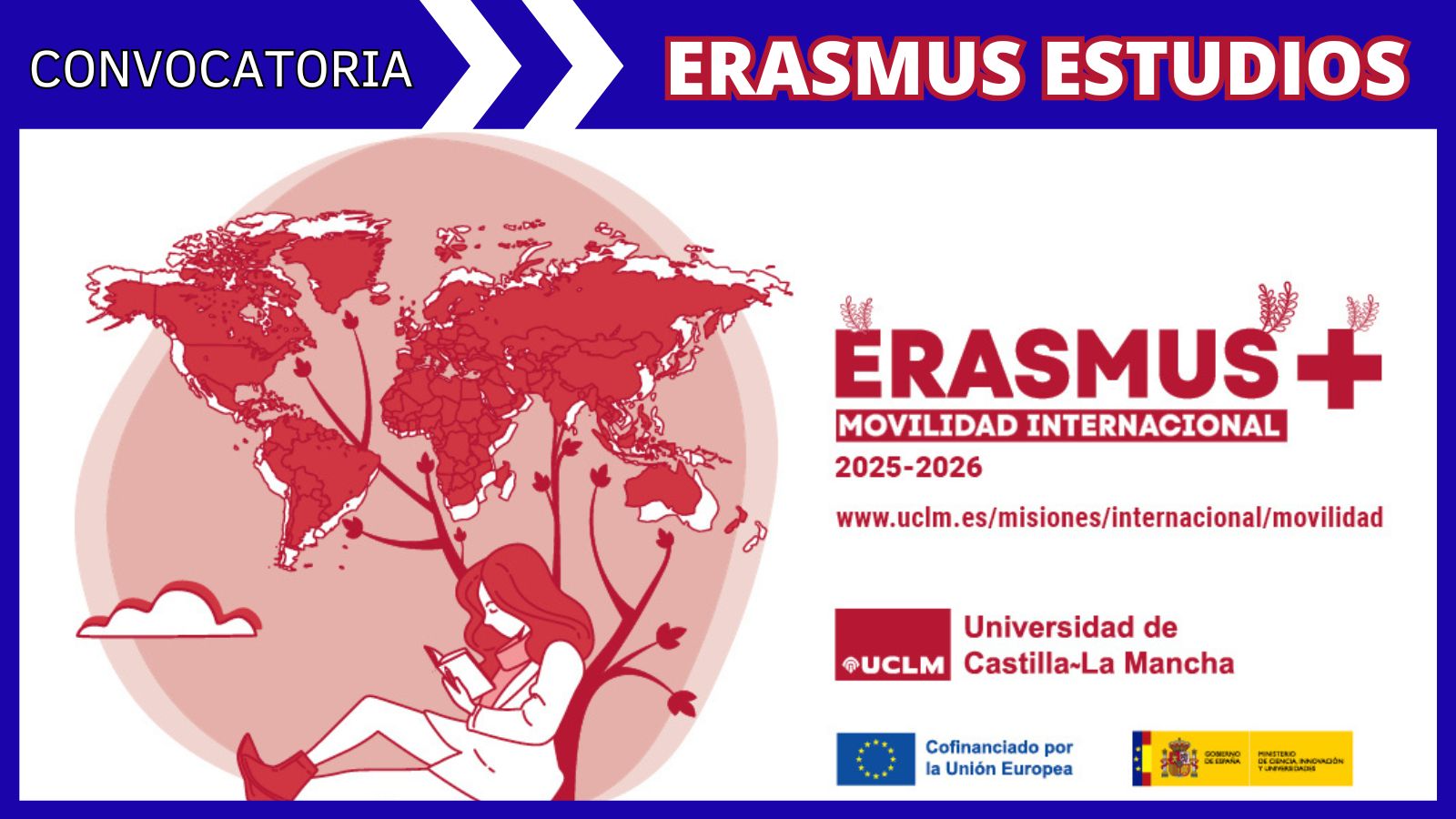 Imagen Convocatoria Erasmus+ Estudios y 