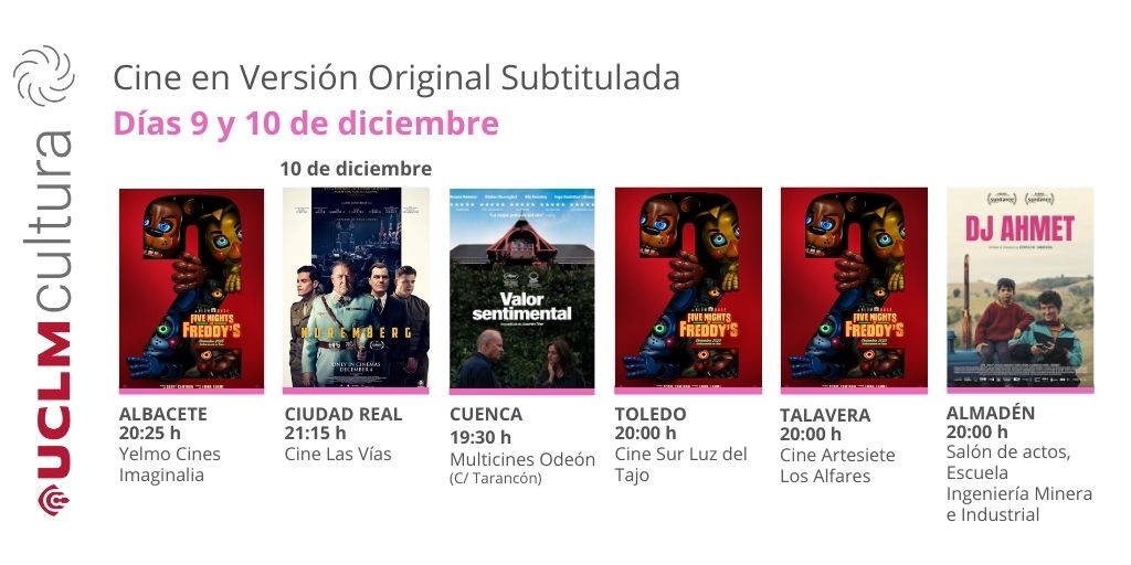 Cartel general de las películas proyecta