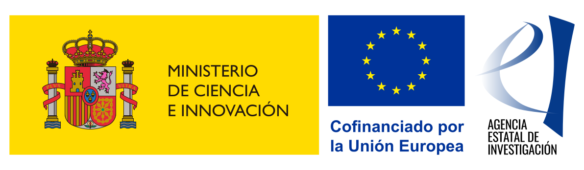 Logotipo Ministerio de Ciencia e Innovación - Unión Europea - Agencia Estatal de Investigación